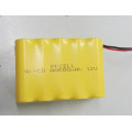 Paquete de baterías recargables Ni-Cd 12V AA600